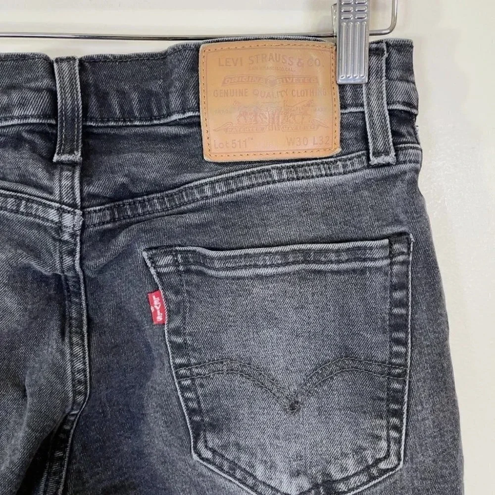 Levi's 511 Premium Dark Wash Slim Fit Jeans